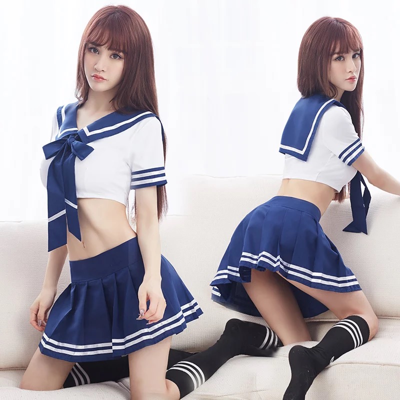 Erotic Lingerie Sexual Anecdotic Women's Passion Suit Uniform Seductive Role-playing Woman Sensation Campus Av Overdraft pure desire