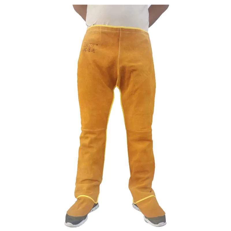 Quần áo bảo hộ lao động hàn da bò nguyên chất, cách nhiệt, chống bỏng, chống cháy, chịu nhiệt độ cao, hàn hồ quang argon, quần áo hàn, mặc ngược, tạp dề toàn da đồng phục lao động