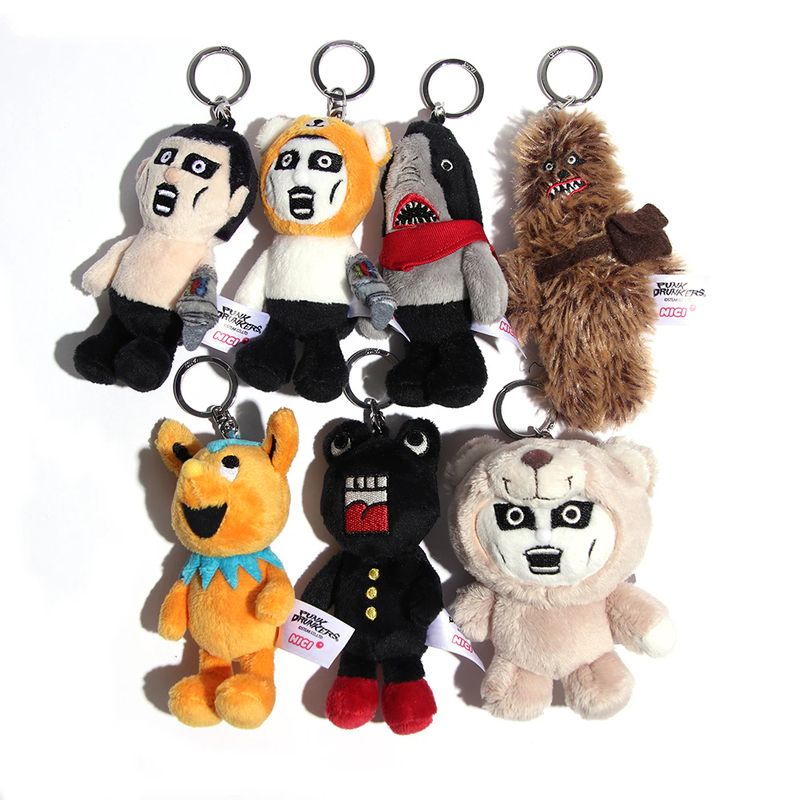 Punk Drunkers [Pdsxnici] Collaboration Plush Keychain