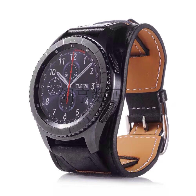 72H出貨 佳明 Vivoactive 4 錶帶 智能手錶帶 手鐲運動錶帶 22mm 替換腕帶 時尚簡約 皮質手感 金屬扣手錶帶
