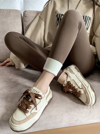 Lamb Wool Shark Pants for Women, Autumn and Winter 2025 New Style, Outerwear That Makes Legs Look Slim, Warm and Fleece-Lined Leggings