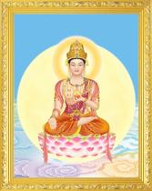 Large and small models of Void Bodhisattva Buddha statues portraits silk scrolls hanging paintings self-adhesive paintings can have solid wood frames