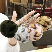 Cute BAO WEN imitation Rex rabbit wool pendant fashion fur bag pendant plush keychain pendant