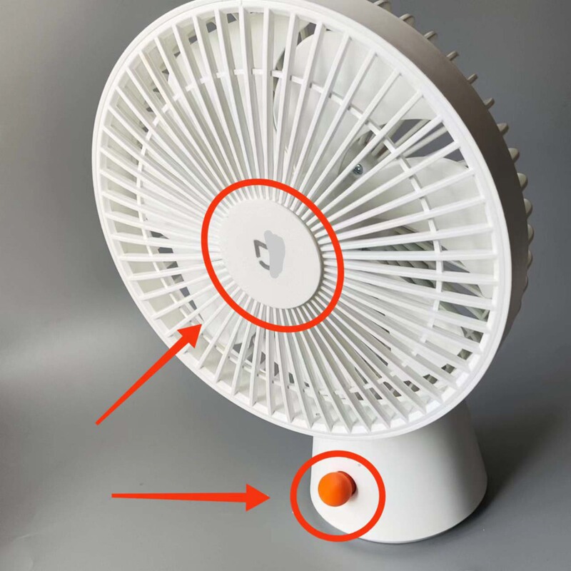Compatible with Mijia Desktop Mobile Fan Accessories Button Switch Replacement 3D Printed Accessory Knob Cover Compatible with Mijia Desktop Mobile Fan Accessories Button Switch Replacement 3D Printed Accessory Knob Cover