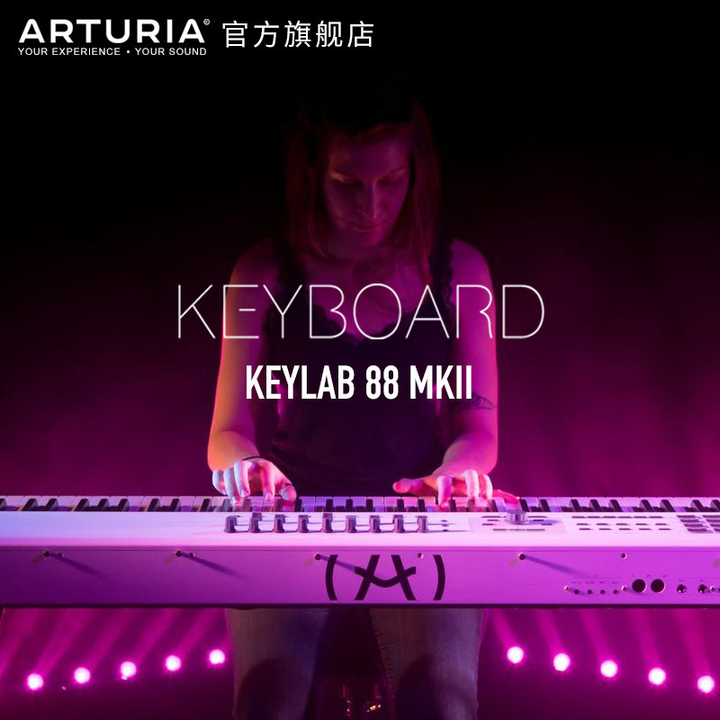 Arturia KeyLab 88 Keys Music Arranger Professional FATAL Heavy Hammer Full Counterweight MIDI Keyboard