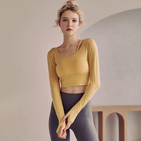 Желтый лонгслив