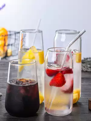 Tianrun and the net red ins Wind Cola cup water cup creative trend cute glass coffee cup easy