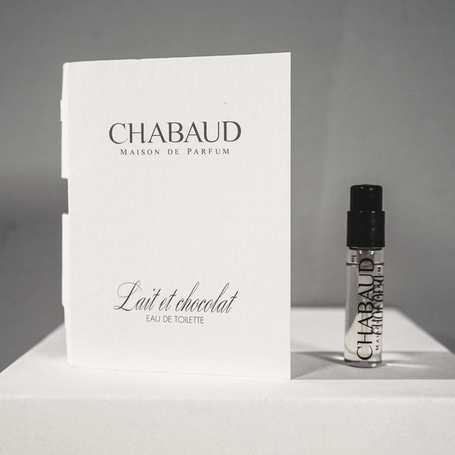 Chabaud Pure Milk Cookie Sweetheart Chocolate Vanilla Flavor Women and Men's Perfume Sample 1.8ML