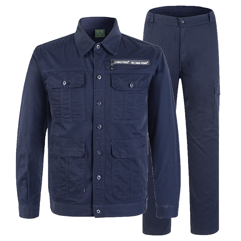 Summer new work clothes labor insurance clothes thin summer wear-resistant men's and women's suits men's camouflage clothes spring and autumn tooling labor insurance clothes