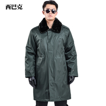 Security coat men thickening long section Northeastern security Great cotton clothes womens clothing and womens padded jacket anti-chilling security upscale