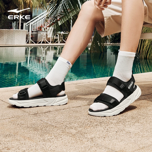 Летние сандалии, дышащая дезодорированная спортивная обувь, слайдеры на липучке, пляжная обувь, туфли