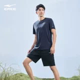 Летняя спортивная шелковая быстросохнущая футболка, короткий рукав, защита от солнца