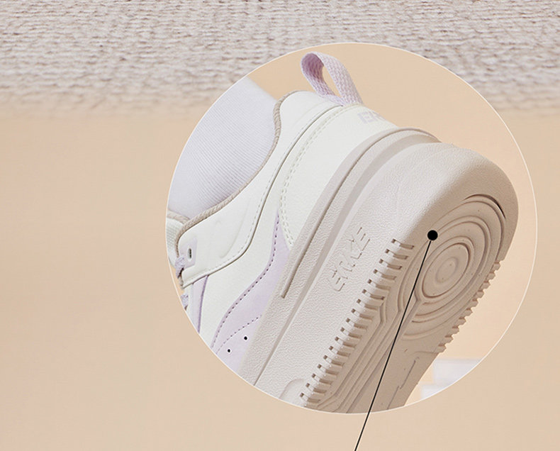 обувь на тонкой подошве ( для скейтборда ) 鸿星尔克玩酷板鞋小白鞋夏季学生厚底增高运动鞋空军一号休闲 𫔮女鞋 The Erke