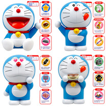 Genuine Bandai Doraemon robot cat doll hand-made creative car ornaments Jingle Cat birthday gift set