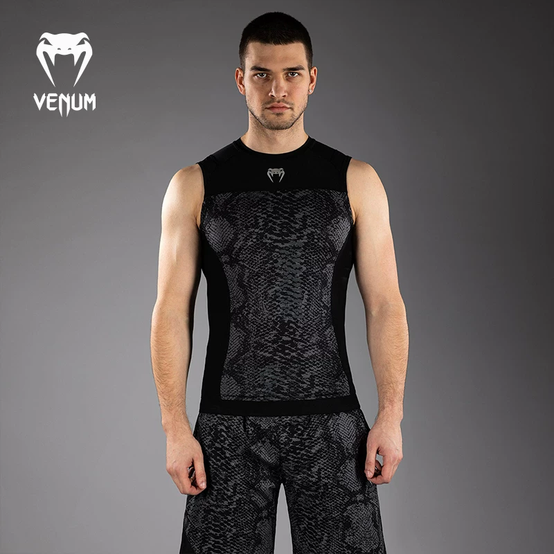 Безрукавка для тренировок VENUM спорт жилет, обтягивающий, для бега