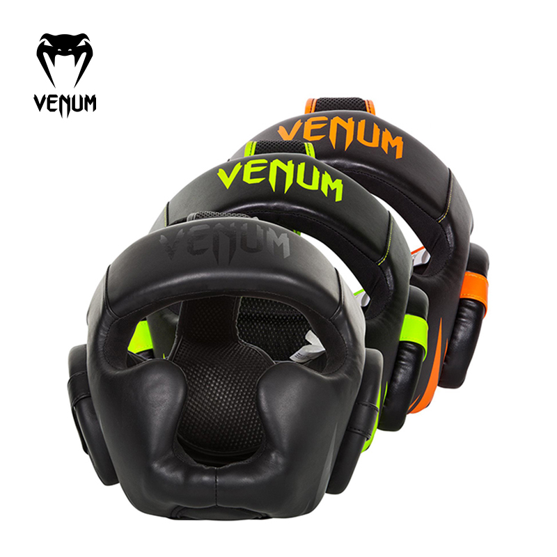 VENUM ヴェノム ボクシング ヘッドプロテクター 大人用 テコンドー サンダ ムエタイ ヘルメット トレーニング ヘッドギア ファイティング
