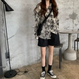 Осенний ретро лонгслив, сексуальная тонкая рубашка