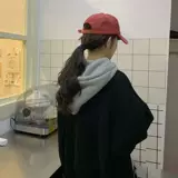 Tide, демисезонная толстовка с капюшоном, японский лонгслив, куртка, увеличенная толщина, в корейском стиле