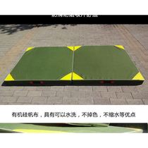 Silicone canvas gymnastic mat dance mat practice mat sponge mat sit-up mat martial arts mat folding sports mat