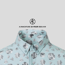 AKNACKFUSS light extravaganza Lining Cedar Man 2021 New Fashion Skinny Business Pop Casual Inch