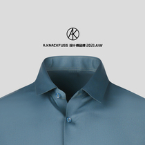 A KNACKFUSS official 2022 new shirt spring trend business pure color no-indentation elastic blouses