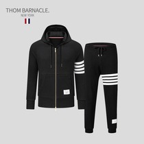 THOM BARNACLE Official Sweater Set Men tb Tide Brand Cotton Joker Fashion Casual Hoodie