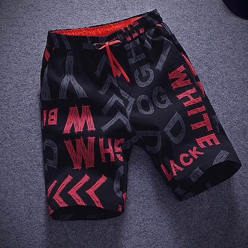 Мужские летние шорты, трендовые штаны, пляжная летняя одежда для отдыха, оверсайз