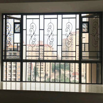Customized window anti - mosquito yarn mesh 304 stainless steel diamond aluminum alloy welding window and flower anti - theft net household