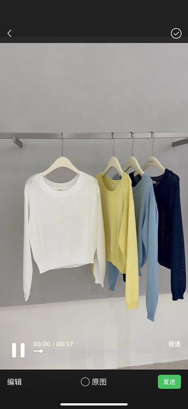 2026 Spring New Fashion Versatile Round Neck Pullover Sweater for Women Loose Slimming Knit Top 0385