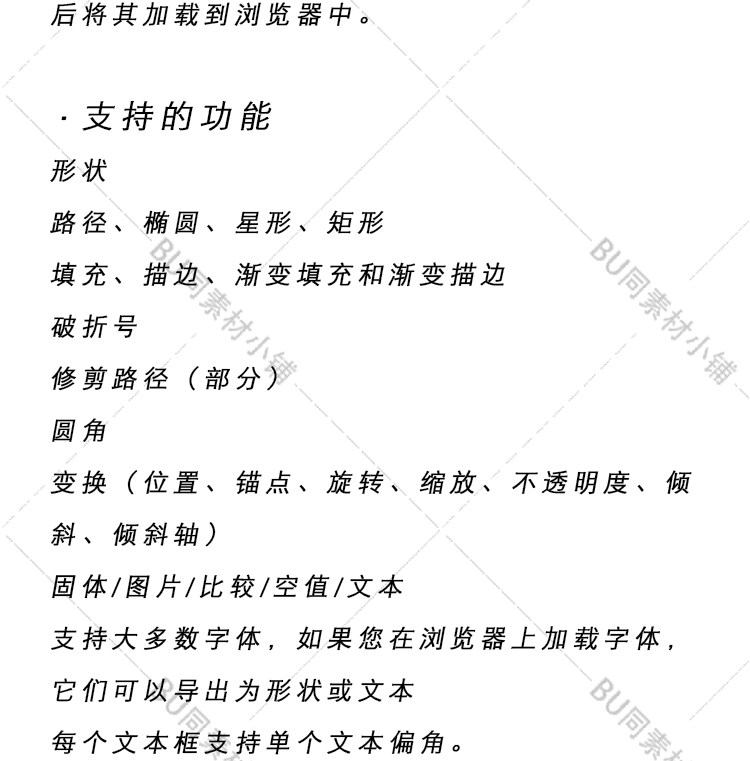 AE插件动画导出json文件格式插件 bodymovin 支持WIN/MAC AE cc2015-2023