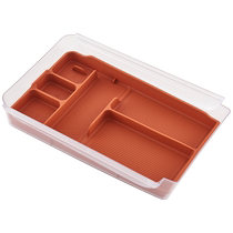 3W is suitable for Ideal L9L8 central control lower storage box armrest box double-layer silicone storage box storage supplies accessories