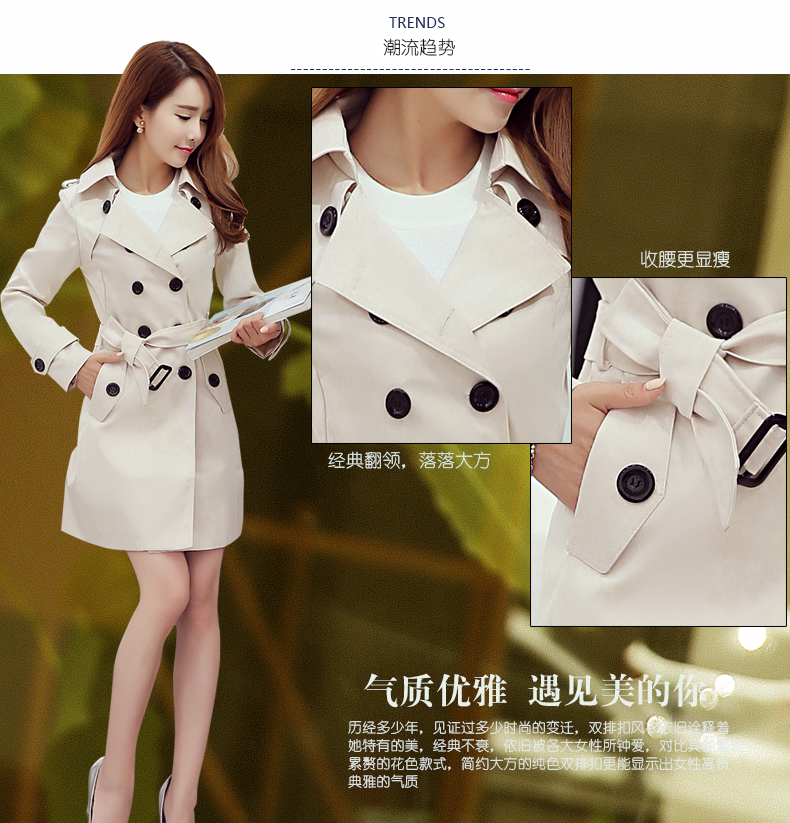 Trench pour femme en Polyester - Ref 3227235 Image 11