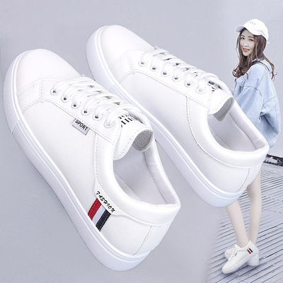 网红超火ins透气运动鞋女百搭小白鞋