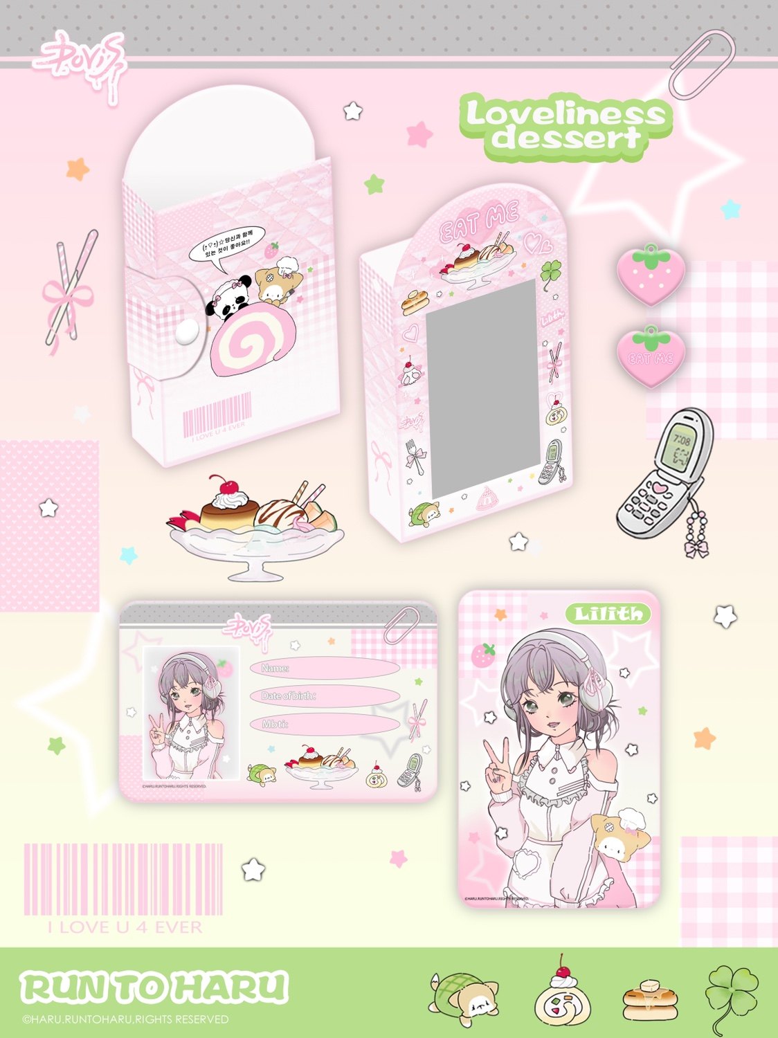 Runtoharu original card sleeves: how to choose the perfect y2k style card  holder?  In-depth