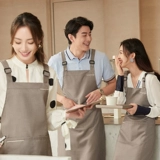 Модный фартук для работы, делается под заказ, с печатью вашего логотипа, контроль жирного блеска