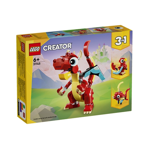 Lego, классический красный конструктор для мальчиков и девочек, игрушка, 1 мес.