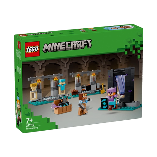 В январе новый продукт Lego/Lego Mine World Series 21252 Armory Boy Girls and Girl Buzzle