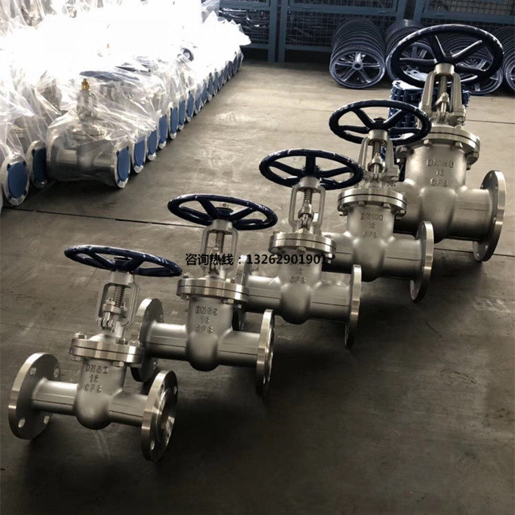 Z41W-16P stainless steel 304 flange gate valve 304 flange gate valve Manual stainless steel flange gate valve DN300-Taobao