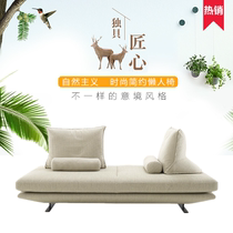  Factory spot Prado sofa Freehand space Model room sofa Nordic villa Minimalist sofa Double sofa