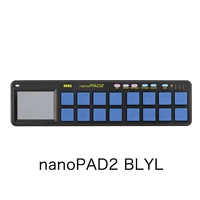 NanoPad2 Blue (портативный Midi Strike Pad)