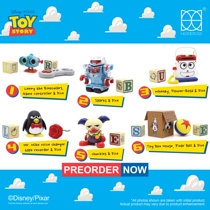 HEROCROSS genuine Toy Story supporting role set accessories movable hand-made ornaments Tide play doll gifts