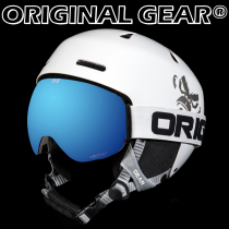Original  OG  21 new mens and womens single and double board professional ski helmet 02 series racing electric car