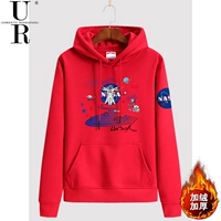 Флисовый, красный