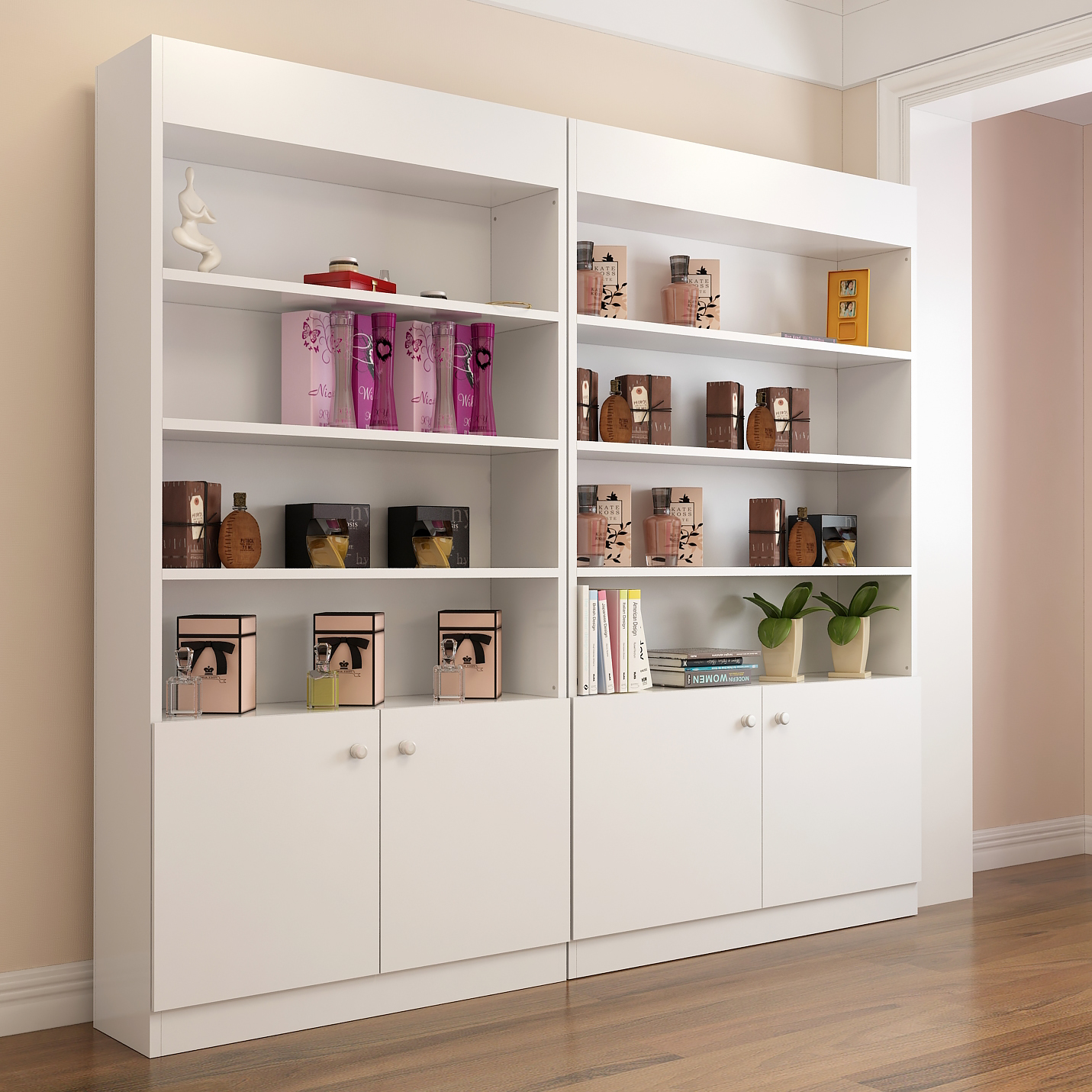Usd 29 82 Cosmetic Display Cabinets Beauty Salon Cosmetic Display Cabinets Beauty Salon Barber Products Boutique Shelf