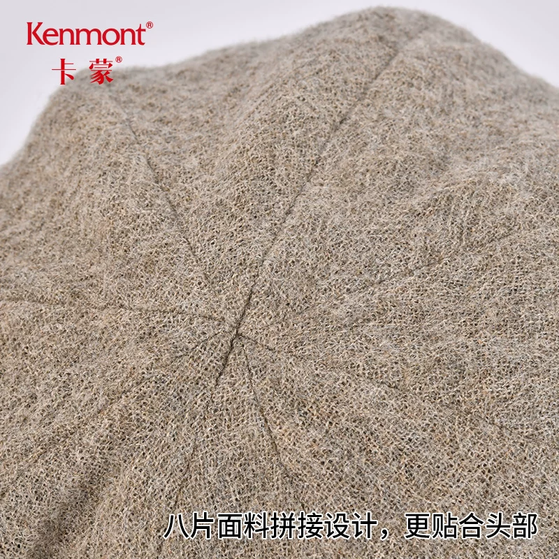 Woolen autumn winter universal keep warm hat, rear support for face sculpting