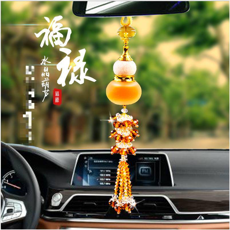 Car Pendant Gourd Perfume empty bottle suspended in car Hanging Accessories High-end Lady Pendant Car Ornament Korea Male