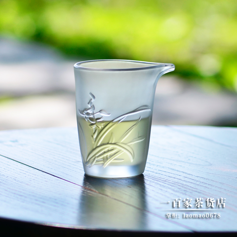 Liang Ming Yu Original Design Ancient Law Glazed Tea Tea Tea Tea Space-Taobao Bamboo Film Fair Cup Dry Tea Mat Tea Space-Taobao