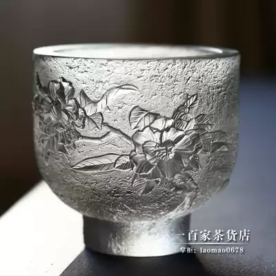 Liang Mingyu original ancient method glass flower tea flower water dry tea mat washing flower candle lamp three use