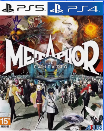 Фантазийная метафора Фантазия ReFantazio цифровая загрузка версии для PS4/PS5, сертифицированная
