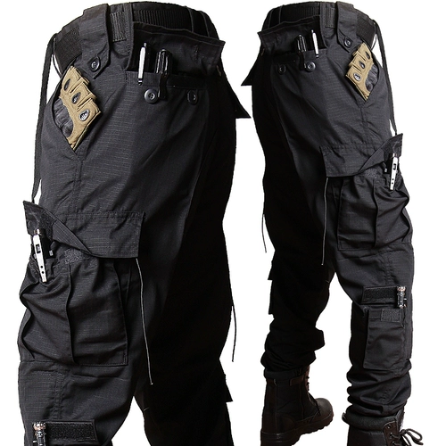 Черный быстросохнущий износостойкий тактический комплект для работы